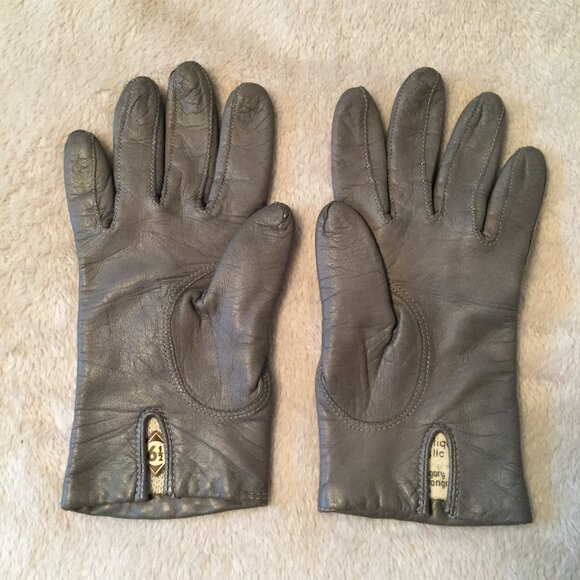 Genuine Leather gloves sz 6.5 - Picture 3 of 9